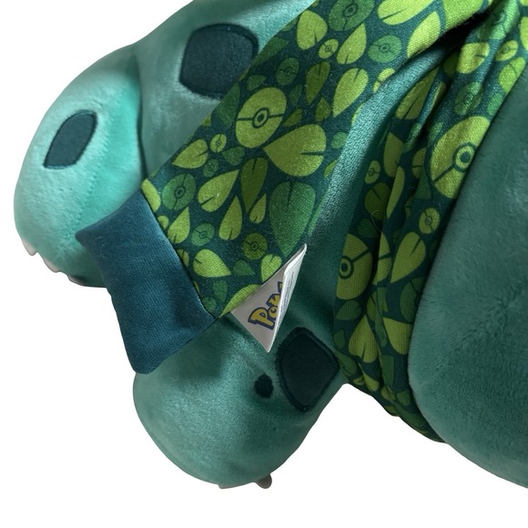 Build-A-Bear Pokémon Bulbasaur Plush w/ Leaf Scarf – 16" – Excellent Condition - Picture 8 of 9